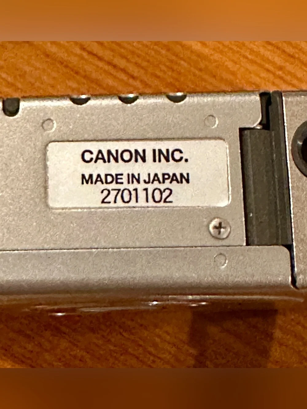 Vintage Canon IXY 320 Compact APS Film Point Shoot Camera 46mm Zoom Lens, Japan